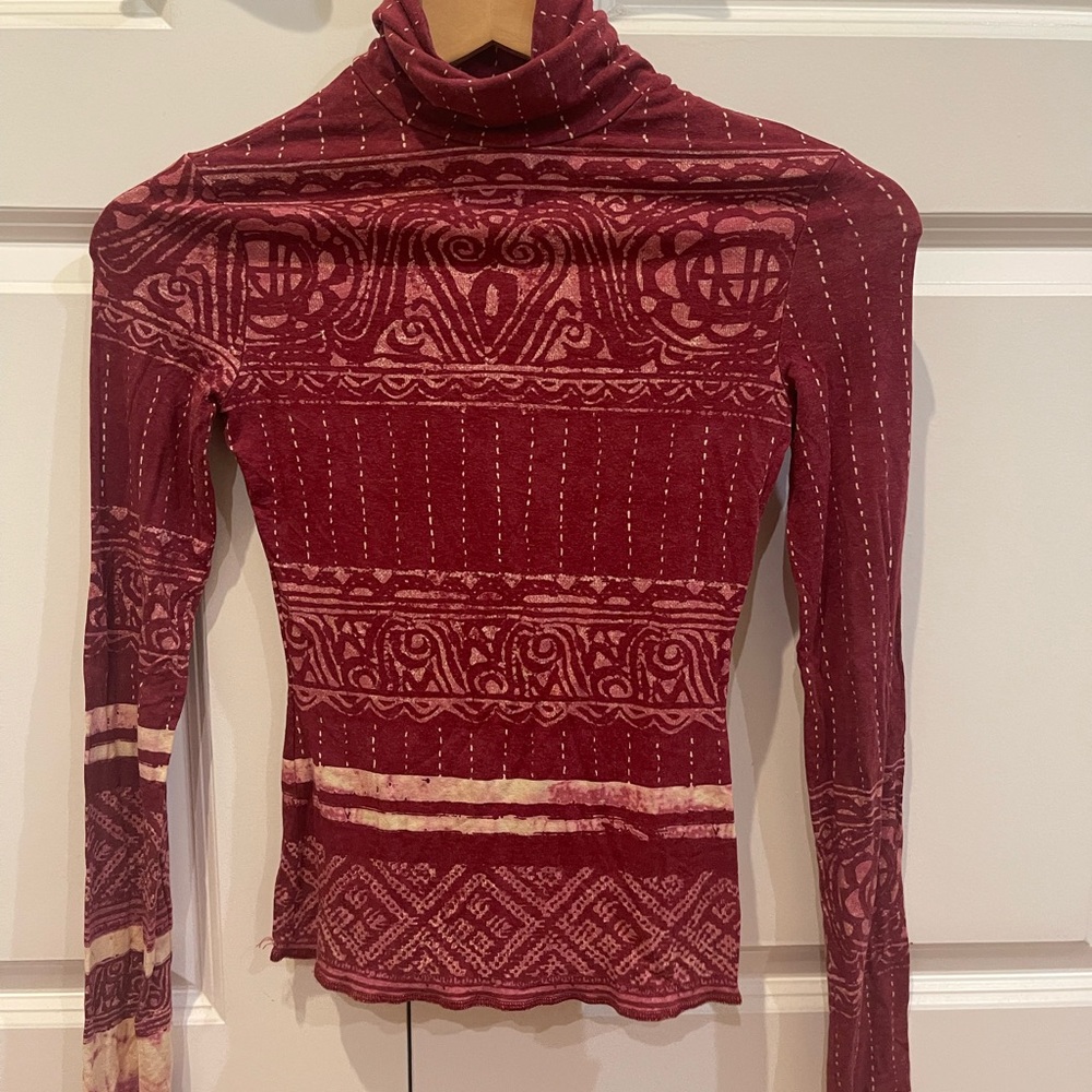 Jean Paul Gaultier Jeans turtle neck long sleeve top
